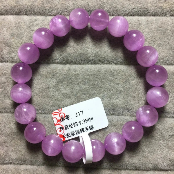 Purple Kunzite Bracelet-ToShay.org