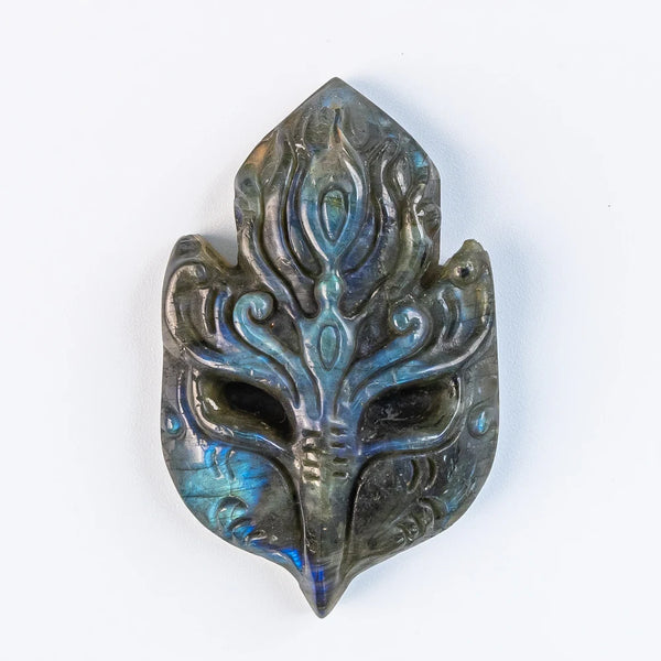 Blue Labradorite Mask-ToShay.org