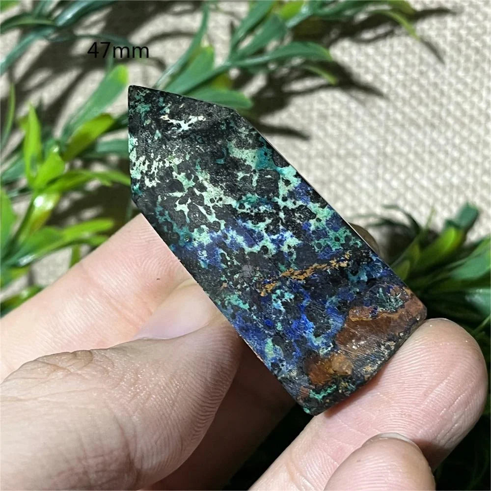 Blue Chrysocolla Point Wand-ToShay.org