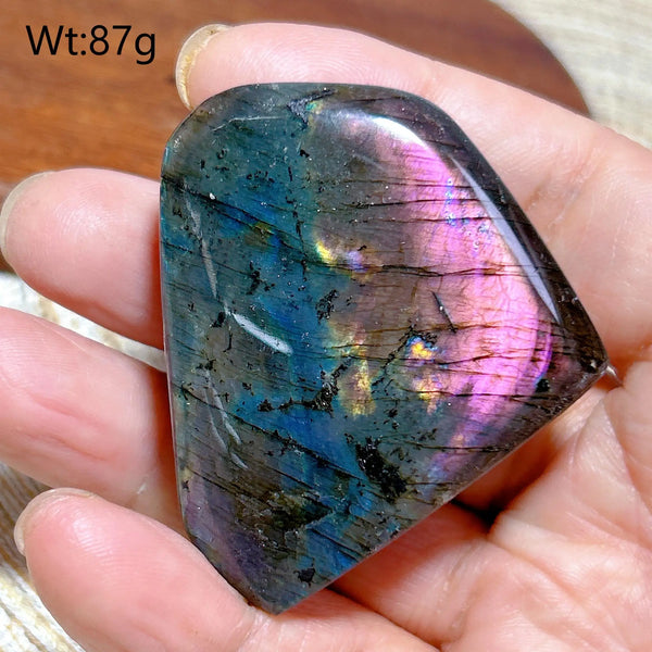 Purple Blue Labradorite-ToShay.org
