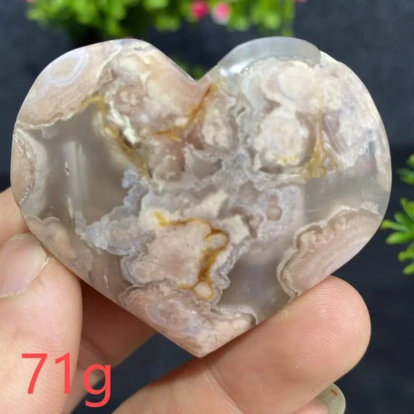 Pink Cherry Blossom Agate-ToShay.org