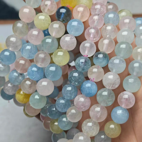 Mixed Morganite Bracelet-ToShay.org