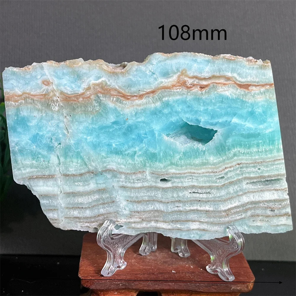 Blue Hemimorphite Slab-ToShay.org