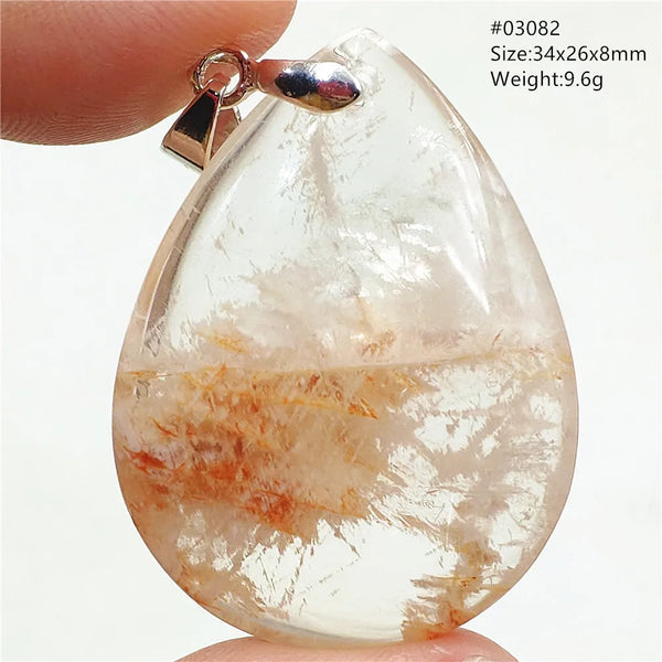 White Orange Phantom Pendant-ToShay.org