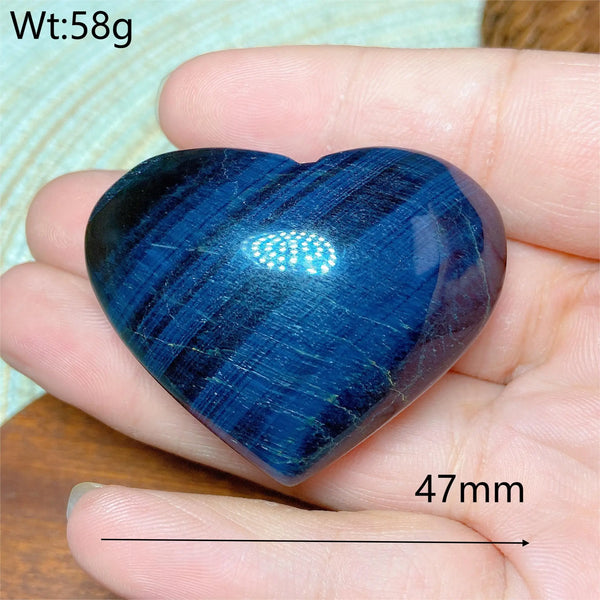 Blue Tiger Eye Heart-ToShay.org