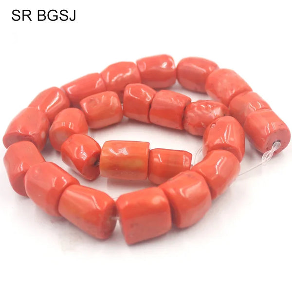 Orange Coral Beads-ToShay.org