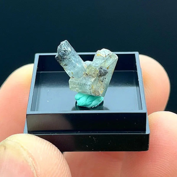 Blue Aquamarine Crystal-ToShay.org