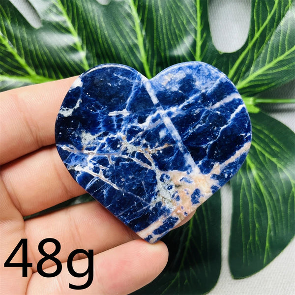 Blue Sodalite Heart-ToShay.org