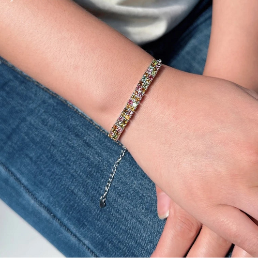 Mixed Tourmaline Bracelet-ToShay.org