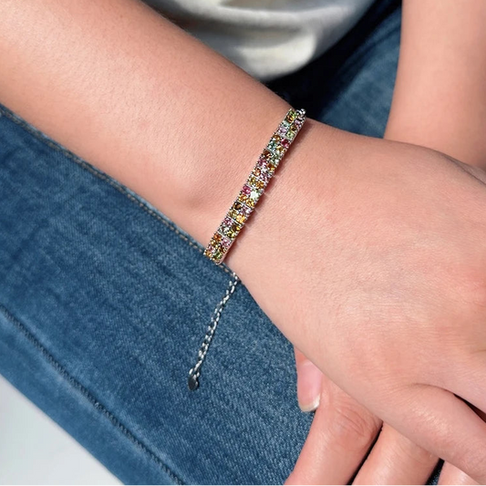 Mixed Tourmaline Bracelet-ToShay.org