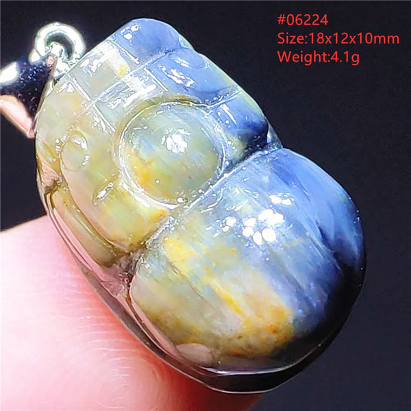 Blue Pietersite Pendant-ToShay.org