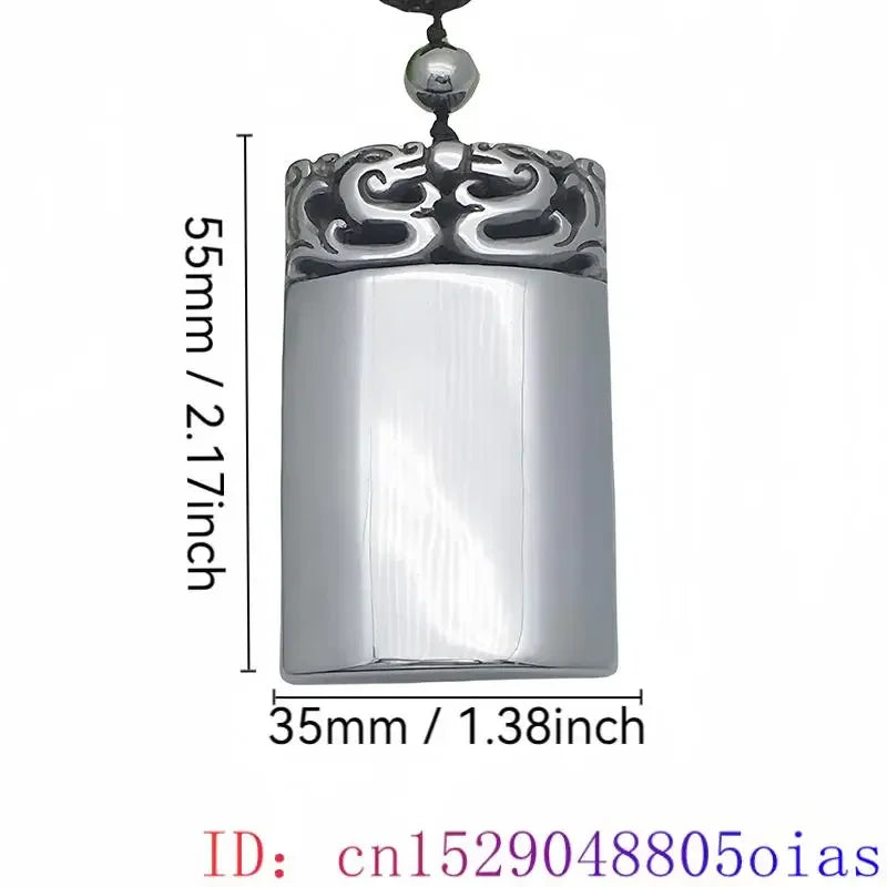 Silver Terahertz Tiger Pendant-ToShay.org