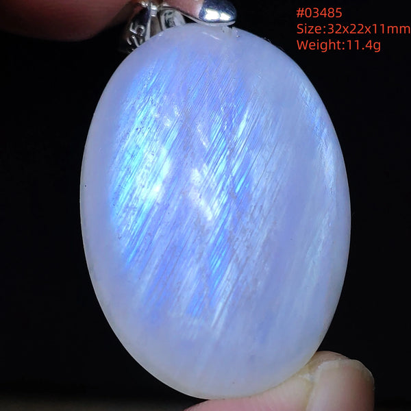 Blue Light Moonstone Pendant-ToShay.org
