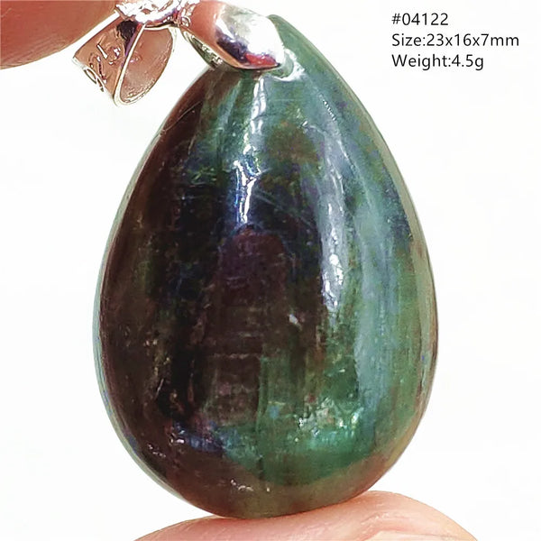 Green Kyanite Pendant-ToShay.org