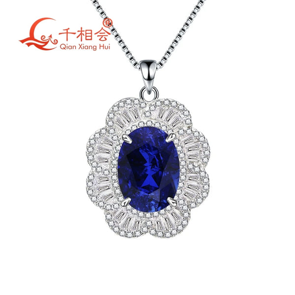 Red Ruby Pendant Necklace-ToShay.org