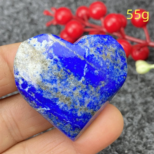 Blue Lapis Lazuli Hearts-ToShay.org