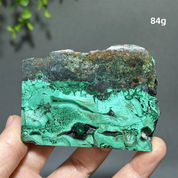 Green Malachite Slice-ToShay.org
