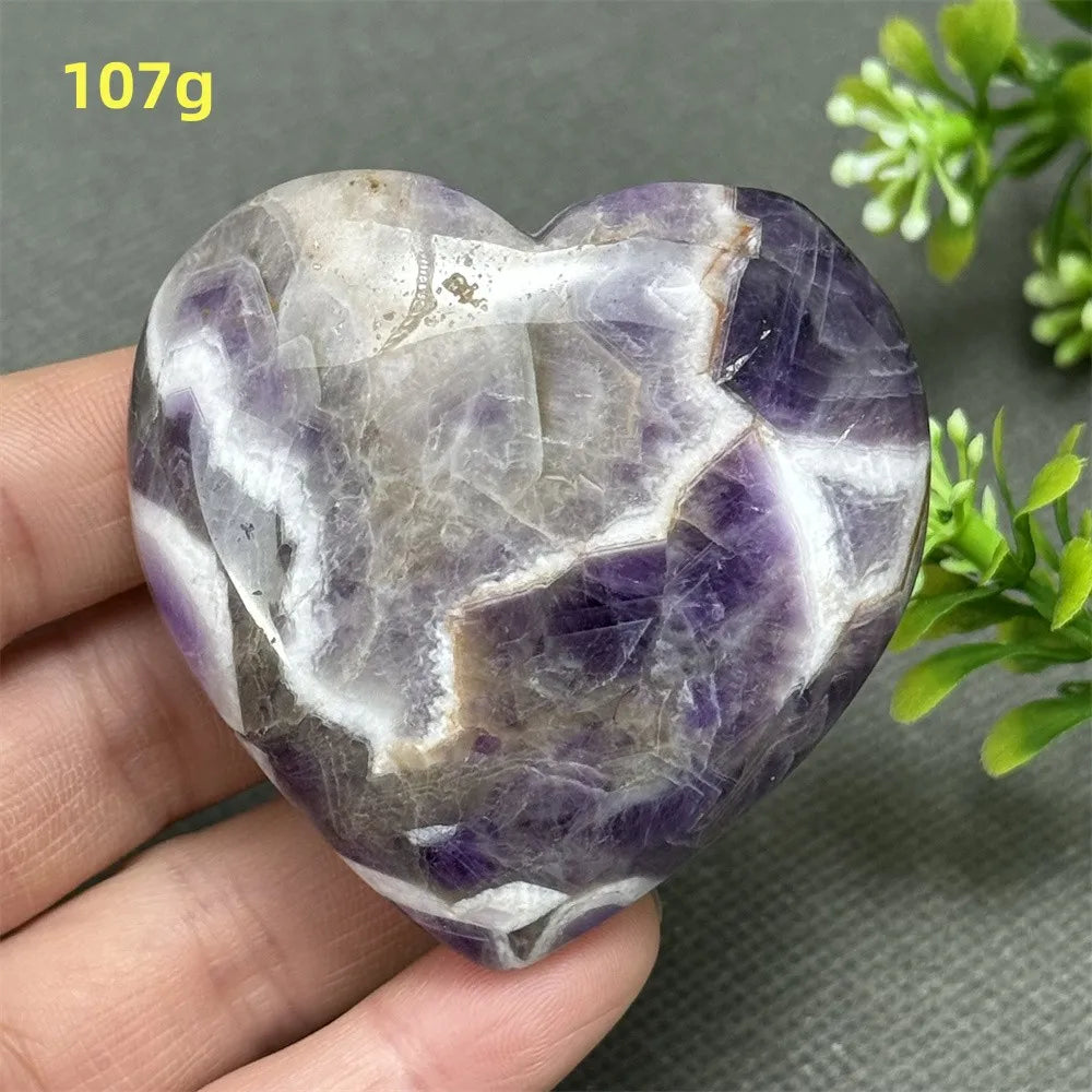 Purple Dream Amethyst Heart-ToShay.org