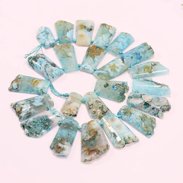 Blue Ocean Jasper Beads-ToShay.org