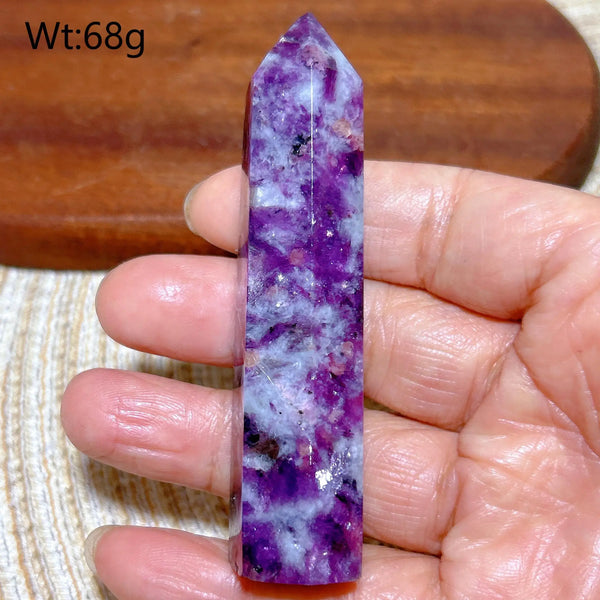 Purple Lepidolite Point-ToShay.org