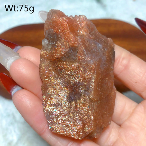 Orange Sunstone Crystal-ToShay.org