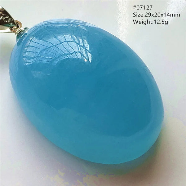 Blue Aquamarine Pendant-ToShay.org