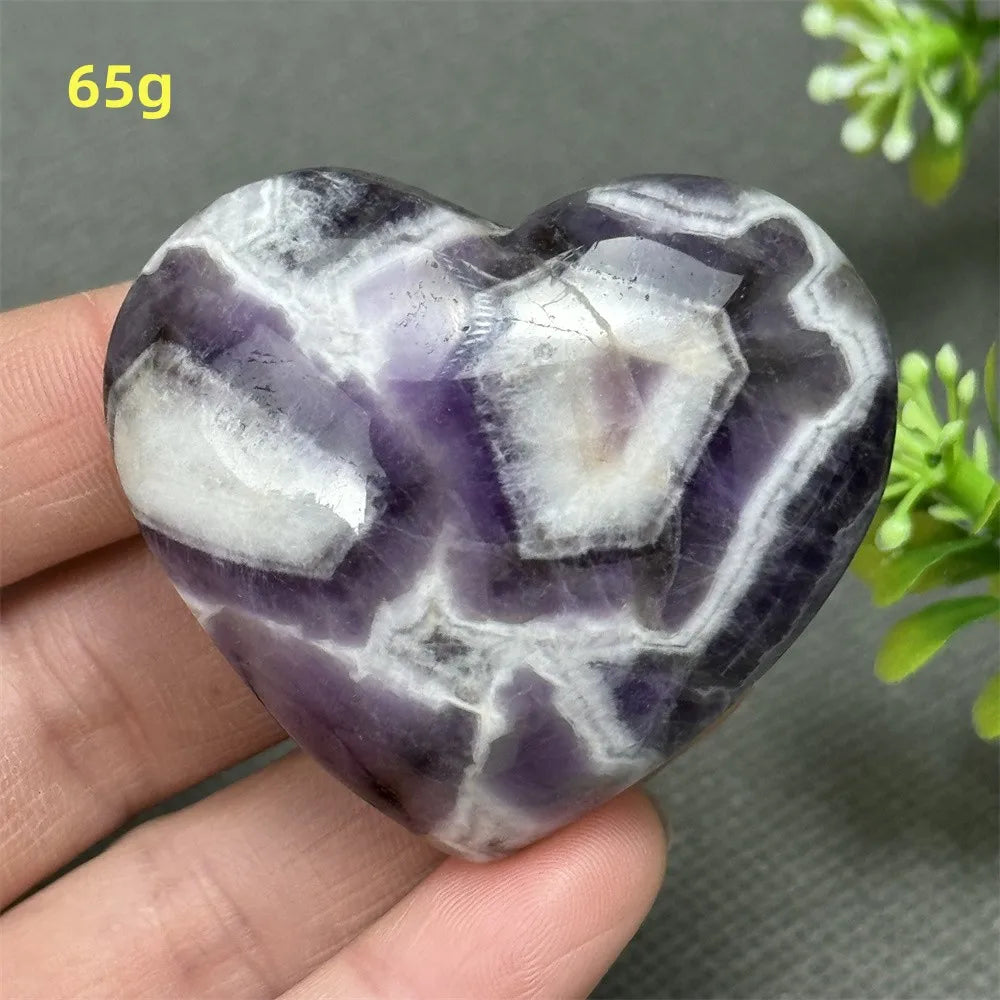 Purple Dream Amethyst Hearts-ToShay.org