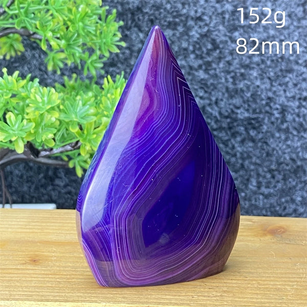 Purple Agate Torch-ToShay.org