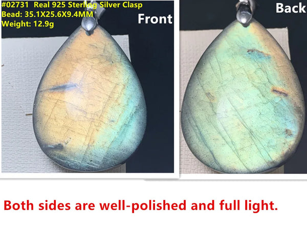 Rainbow Labradorite Pendants-ToShay.org