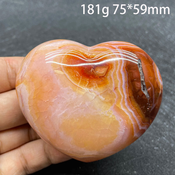 Orange Carnelian Hearts-ToShay.org