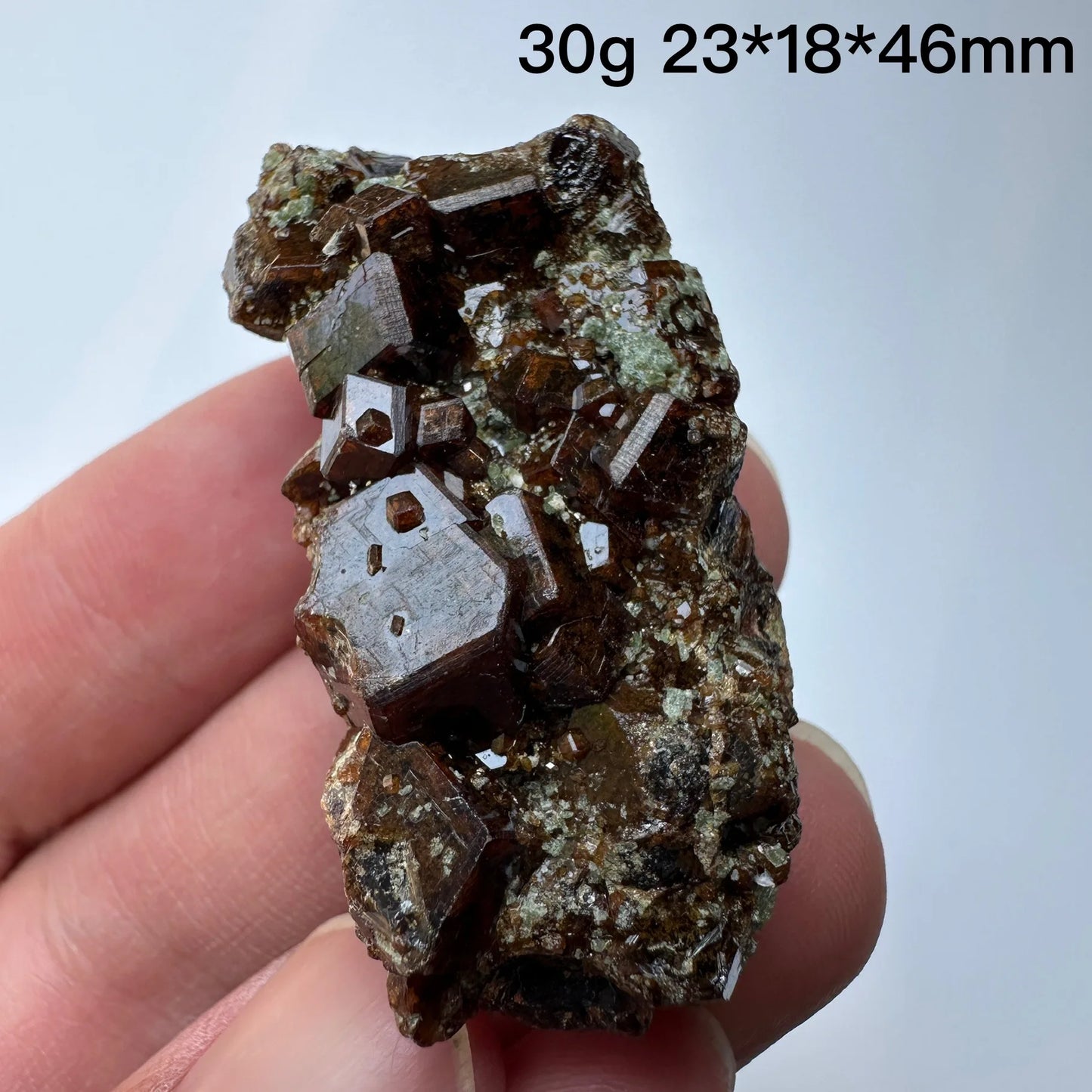 Red Garnet Quartz Crystals-ToShay.org
