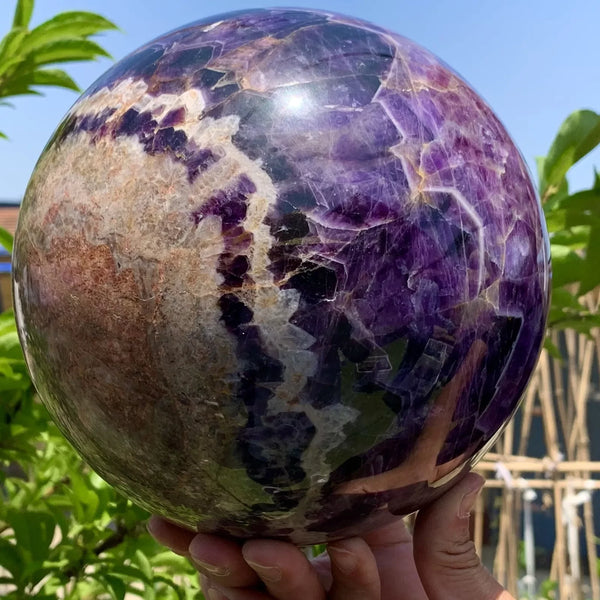 Purple Dream Amethyst Ball-ToShay.org