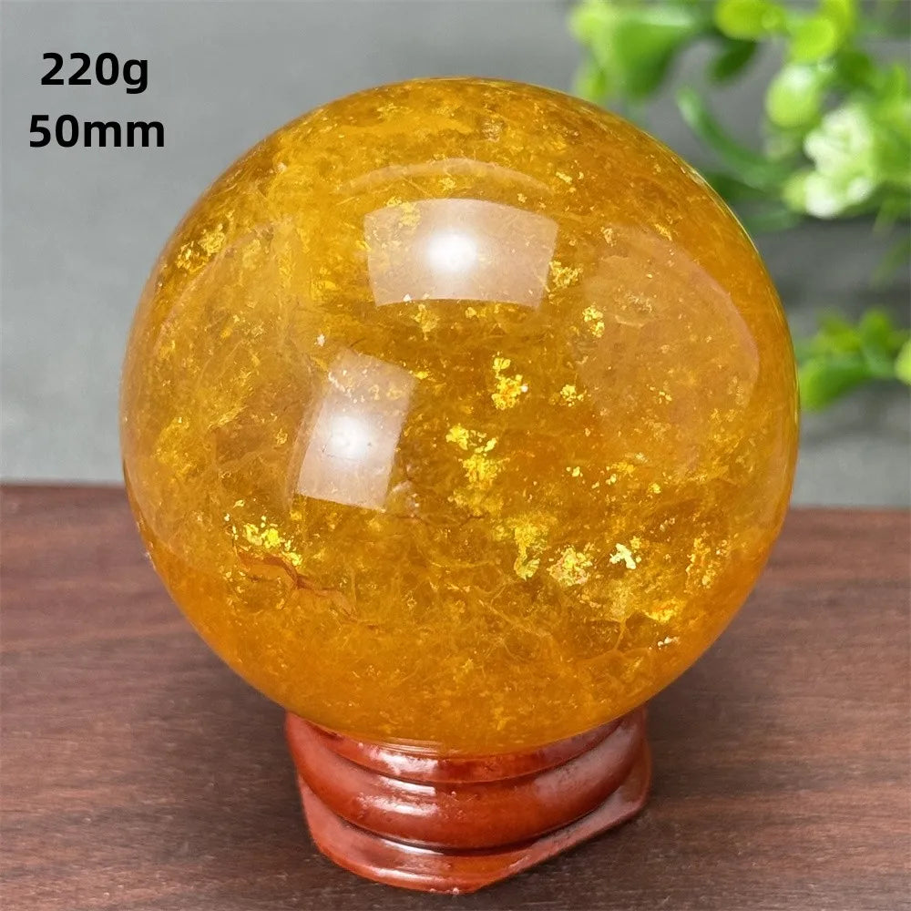 Gold Lepidolite Ball-ToShay.org