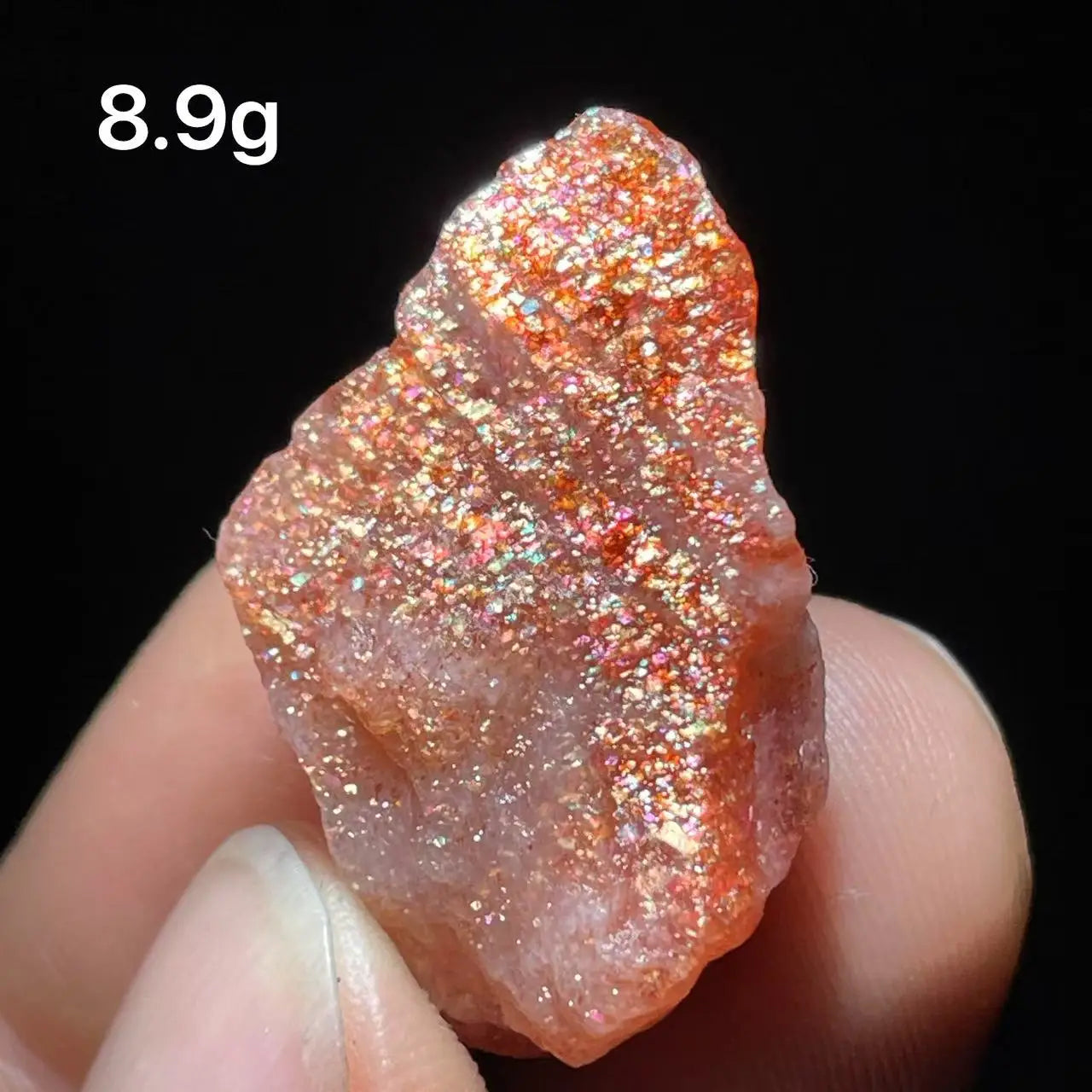 Gold Sunite Mineral Crystal-ToShay.org