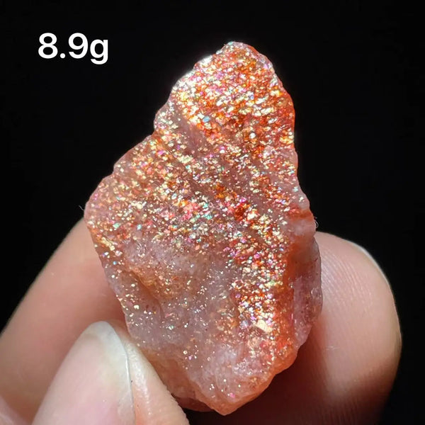 Gold Sunite Mineral Crystal-ToShay.org