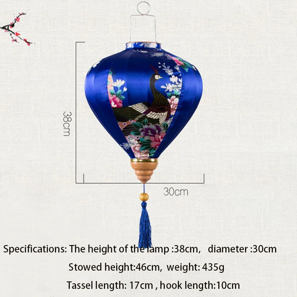 Silk Flower Lantern-ToShay.org