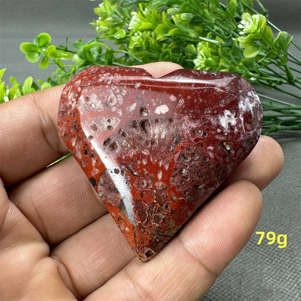 Red Agate Heart-ToShay.org