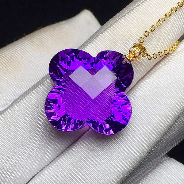 Purple Amethyst Quartz Clover-ToShay.org