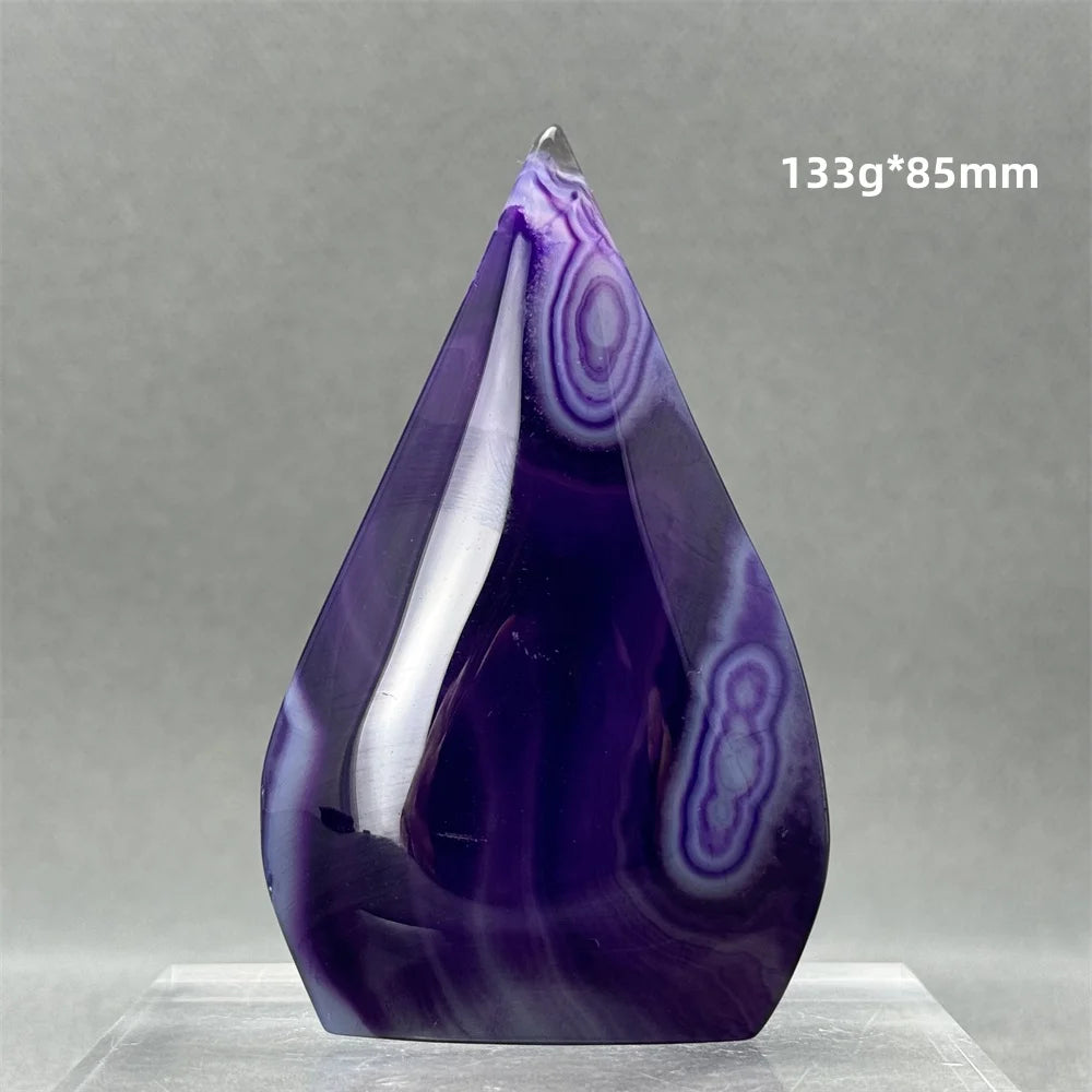 Purple Agate Torch-ToShay.org