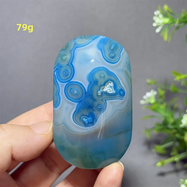 Blue Sapphire Striped Agate-ToShay.org