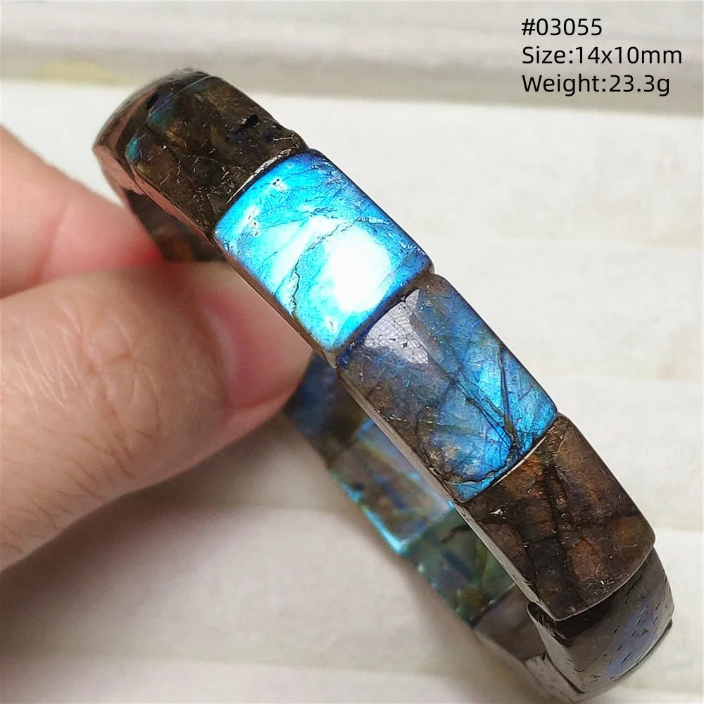 Blue Labradorite Bracelet-ToShay.org