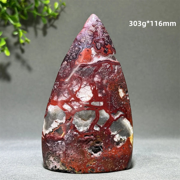 Red Agate Torch-ToShay.org