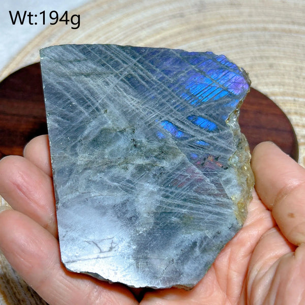 Purple Labradorite Slab-ToShay.org