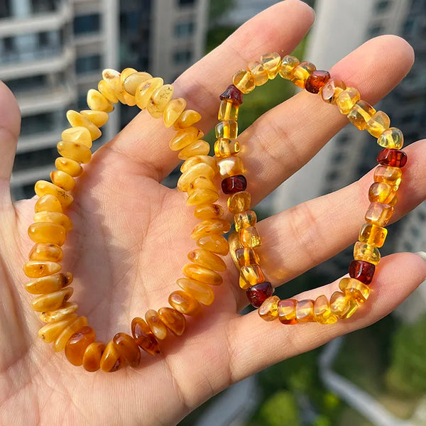 Yellow Amber Bracelet-ToShay.org