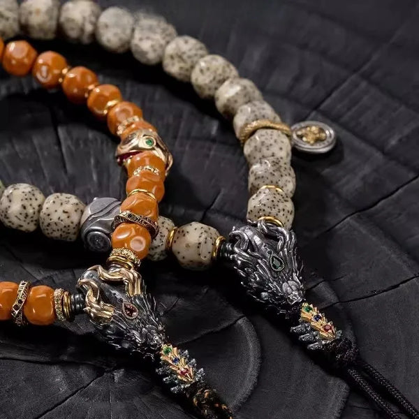 Tibetan Dragon Beads-ToShay.org