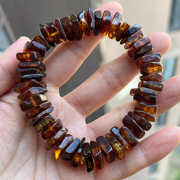 Yellow Amber Bracelet-ToShay.org