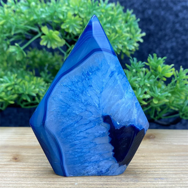 Blue Agate Torch-ToShay.org