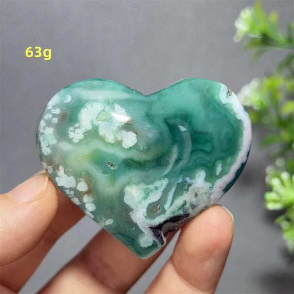 Green Cherry Blossom Agate-ToShay.org