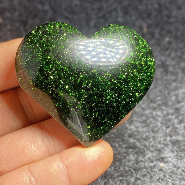 Green Sand Heart-ToShay.org
