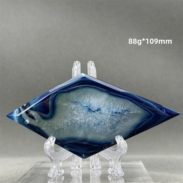 Blue Agate Rhombus-ToShay.org